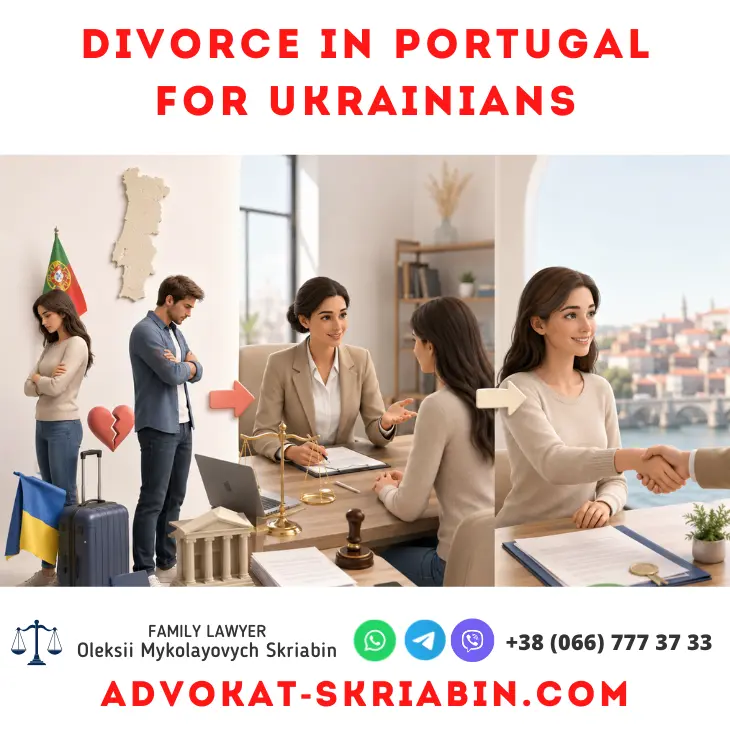 Divorce in Portugal for Ukrainians — legal help from a family lawyer