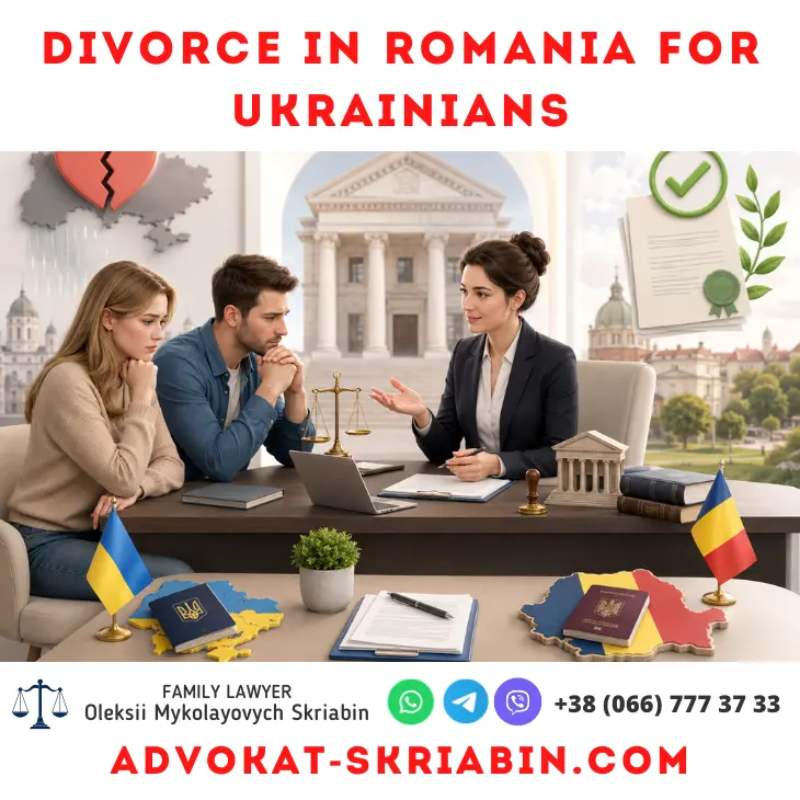 Divorce in Romania for Ukrainians — legal assistance from a lawyer