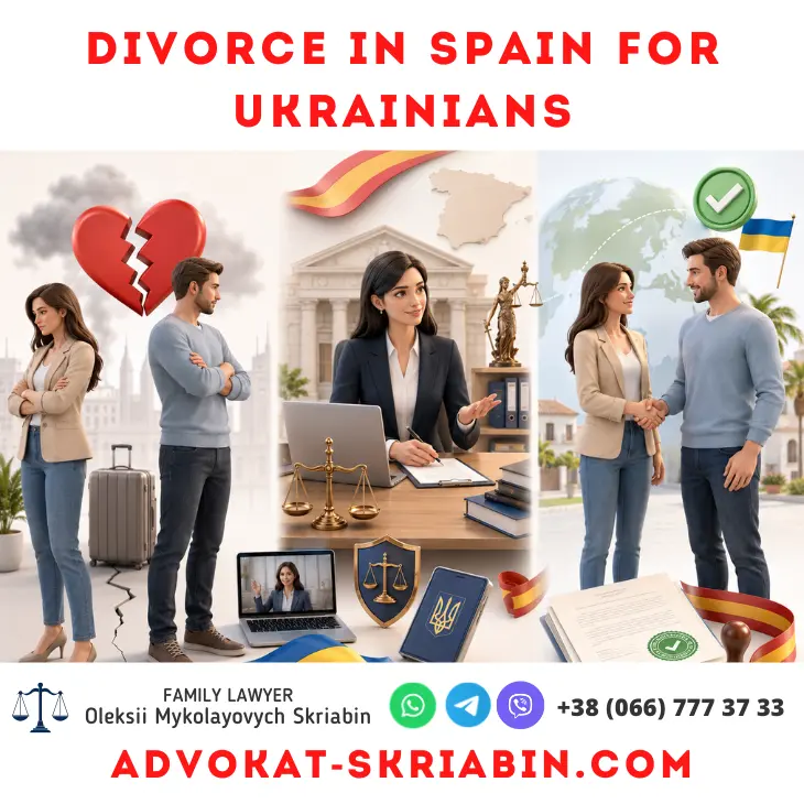 Divorce in Spain for Ukrainians — legal assistance from a lawyer