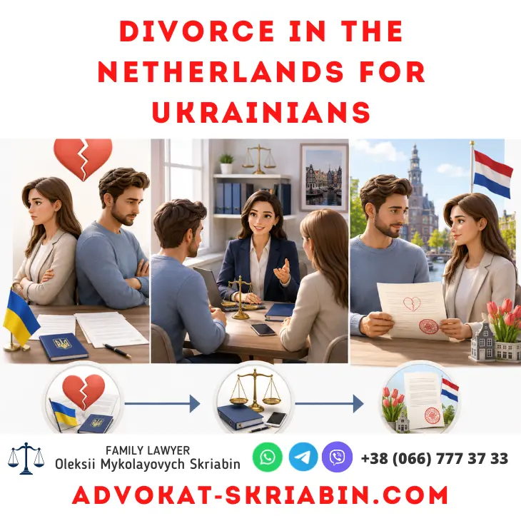 Divorce in the Netherlands for Ukrainians Divorce in the Netherlands for Ukrainians with legal support from a divorce lawyer