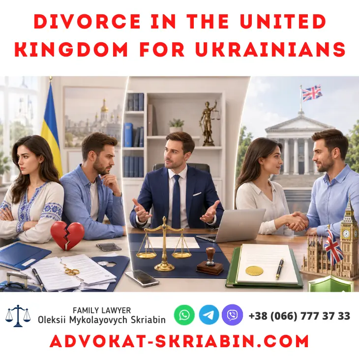 Divorce in the United Kingdom for Ukrainians — legal assistance from a divorce lawyer