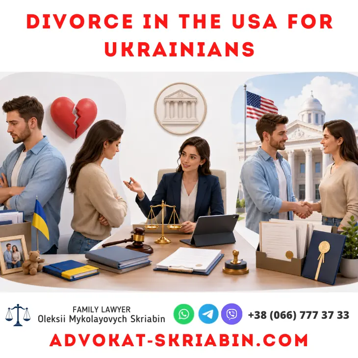 Divorce in the USA for Ukrainians — legal support for Ukrainian spouses