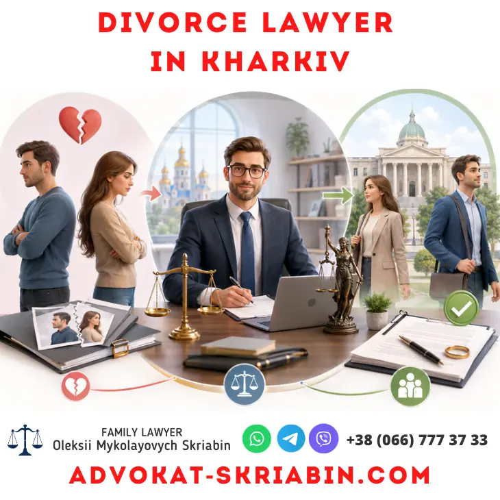Divorce Lawyer in Kharkiv — Legal Assistance Divorce lawyer in Kharkiv providing online divorce legal assistance