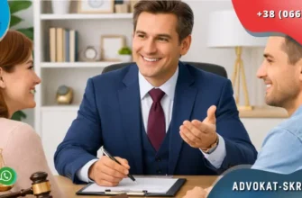 Divorce lawyer consulting a couple in a modern office interior