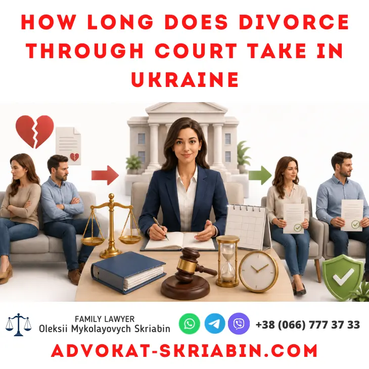 How Long Does Divorce Through Court Take in Ukraine — Lawyer Help How long does divorce through court take in Ukraine — legal assistance from a divorce lawye