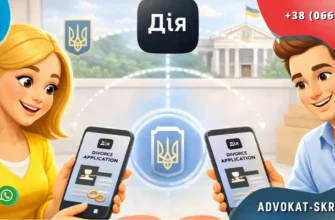How to file for divorce through the Diia app in Ukraine with legal assistance