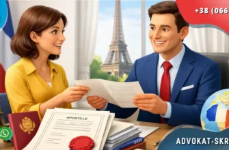 Legalization of documents for France with apostille and lawyer consultation in a modern office