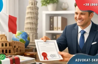 Legalization of documents for Italy in a modern law office with positive lawyer and client