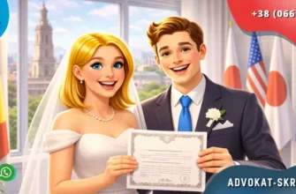 Ukrainian couple registering marriage abroad with legal support