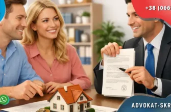 Property ownership statement through a lawyer with clients signing real estate documents in a modern legal office