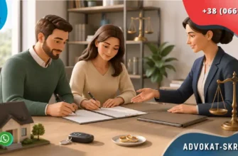 Agreement on the division of marital property in Ukraine with lawyer consultation and property settlement documents