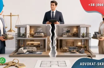 Division of an apartment upon divorce with legal property separation and family lawyer support