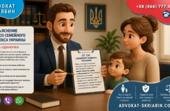 Разъяснение ст. 135 Семейного кодекса Украины для матери одиночки
